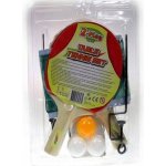 Stolní tenis ping pong set dvě pálky 25cm se síťkou a doplňky – Sleviste.cz