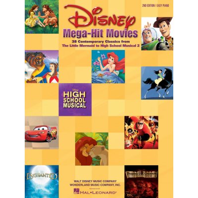 "Disney" Mega Hit Movies : For Easy Piano Hal Leonard Publishing Corporation