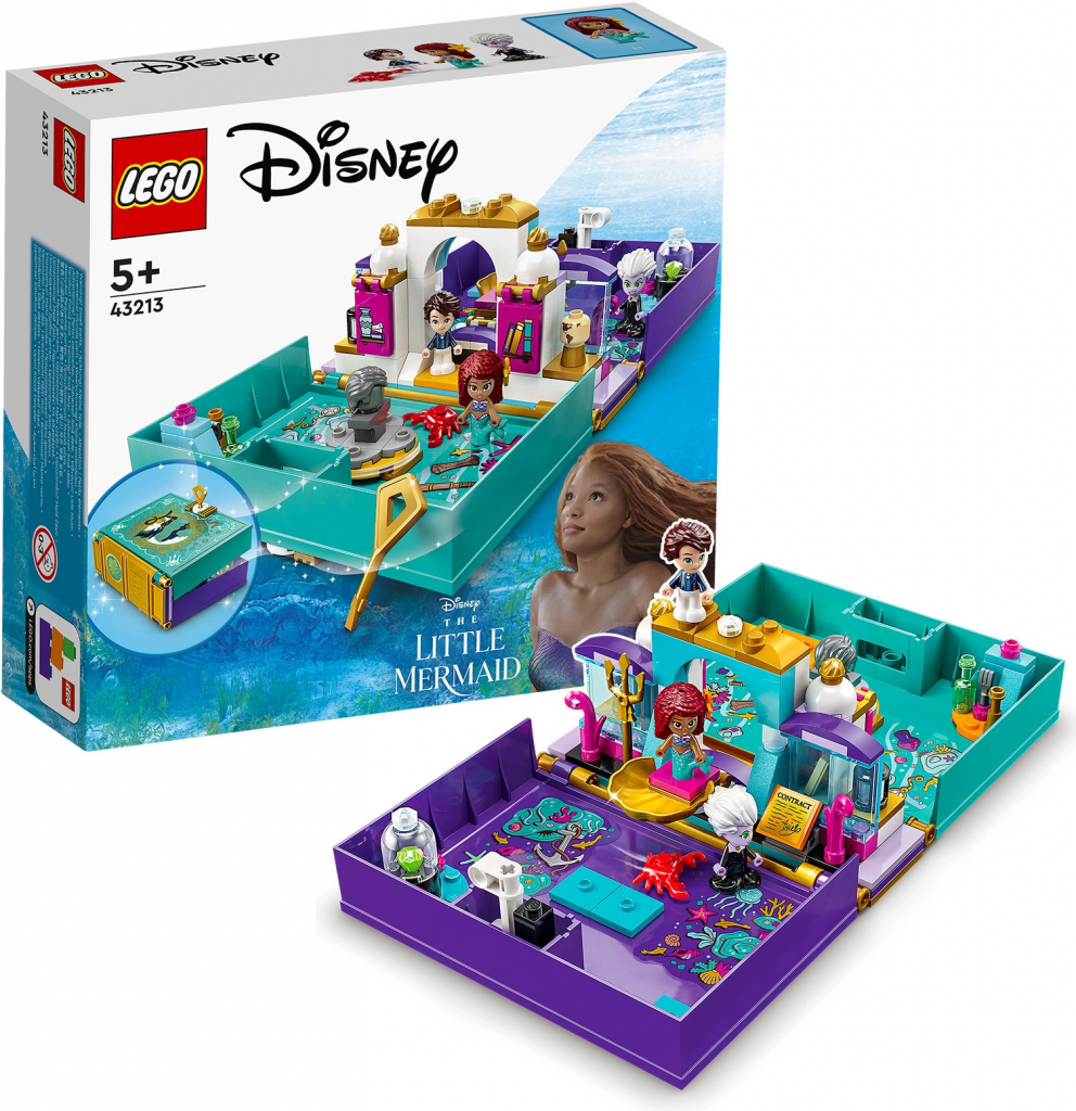 LEGO® Disney 43213 Malá mořská víla a její pohádková kniha