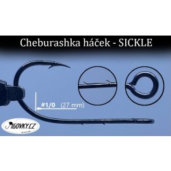 Jigovky CZ Jednoháček na čeburašku Sickle vel.1 10ks