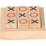 Bigjigs Toys Dřevěné piškvorky kostky – Zboží Mobilmania