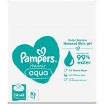 Pampers Vlhčené ubrousky Harmonie Aqua 24 x 48 ks – Sleviste.cz
