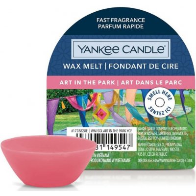 Yankee Candle Art in The Park vonný vosk do aromalampy 22 g – Sleviste.cz