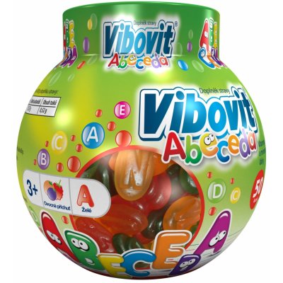 Vibovit Abeceda 50 želé – Hledejceny.cz