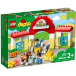 LEGO® DUPLO® 10951 Stáj s poníky – Hledejceny.cz