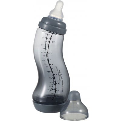 Difrax kojenecká S lahvička antikolik šedá 250ml – Zboží Mobilmania