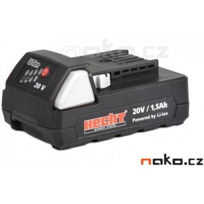 HECHT 001288B LiIon 20V 1,5Ah pro HECHT 1288, – Zboží Mobilmania