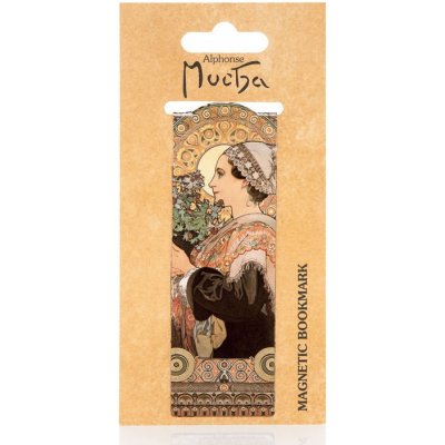Magnetická záložka Alfons Mucha – Thistle – Hledejceny.cz
