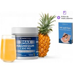 Herbs Energy Magnesium 1200 mg 3 formy hořčíku 30 dávek