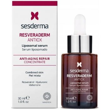 Sesderma Resveraderm antioxidační sérum pro obnovu povrchu pleti Stem Cells of Eryngium Maritimum Vitis Vinifera Extract 30 ml