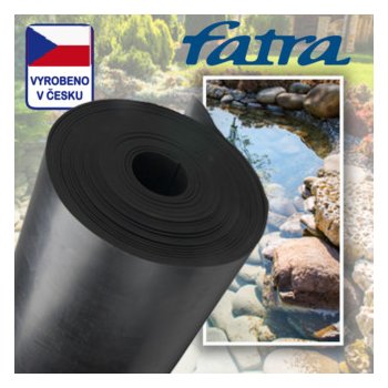 Jezírková fólie 1 mm / 2 m šíře Fatra Aquaplast 805 černá - cena za m2