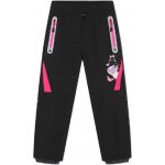 DÍVČÍ SOFTSHELLOVÉ KALHOTY S FLEECEM Černá – Zboží Dáma