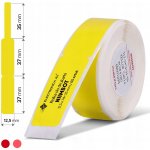 Niimbot štítky na kabely RXL 12,5x109mm pro D11 a D110 žluté, 65ks – Hledejceny.cz