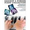 Noty a zpěvník EASIEST 5-FINGER PIANO COLLECTION CLASSICAL FAVORITES