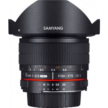 Samyang 8mm f/3.5 UMC Fish-eye CS II Nikon