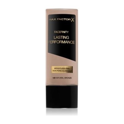 Max Factor Facefinity Lasting Performance Tekutý make-up pro dlouhotrvající efekt 109 Natural Bronze 35 ml