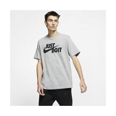 Nike pánské tričko Just do it šedé – Zboží Mobilmania