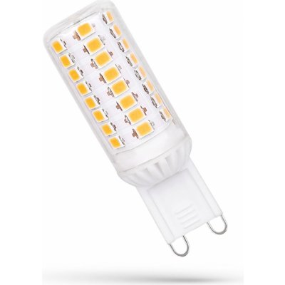 Spectrum LED žárovka G9 230V 4,5W teplá bílá, WOJ14436_4.5W – Zboží Mobilmania