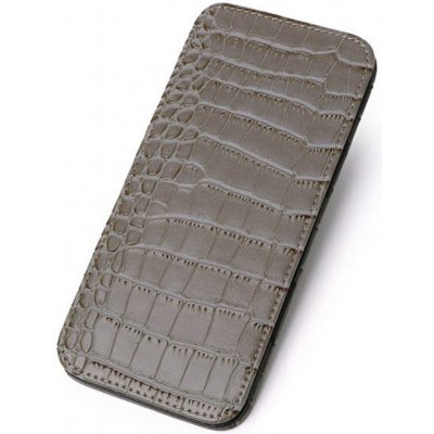 Amparo Miranda Pouzdro na karty a bankovky Kroko šedá – Sleviste.cz