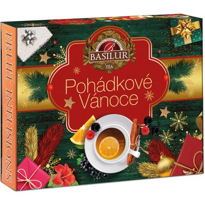 Basilur Fruit Infusions Assorted Pohádkové Vánoce Vánoční 60 x 1,8 g – Zbozi.Blesk.cz