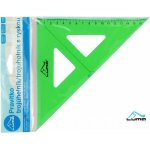 Fellowes 21244 pravítko trojúhelník s ryskou zelené – Zboží Živě