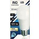 INQ LED žárovka E27 10W A60 Teplá bílá