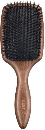 Sibel Decopad plochý dřevněný kartáč na vlasy s kančími štětinami 25 x 8,5  cm (8470121) od 418 Kč - Heureka.cz