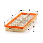 Vzduchový filtr MANN-FILTER C 3874 – Hledejceny.cz