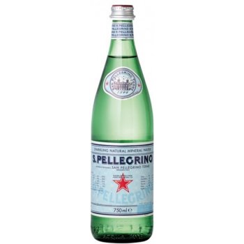 San Pellegrino minerální voda jemně perlivá sklo 16 x 0,75 l