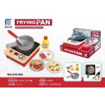 RKToys Dřevěná kuchyňka Little Frying Pan s doplňky – Zboží Dáma