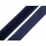Suchý zip metráž - háček+plyš - tmavě modrý (20 mm) – Hledejceny.cz