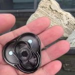 Magnetický fidget Triangl černý – Hledejceny.cz