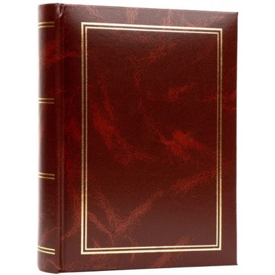 Fotoalbum B-57100S Vinyl 2 hnědé, 13x18/100F, popisové pole – Zboží Živě