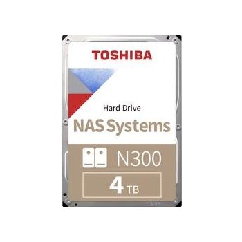 Toshiba N300 NAS Systems 4TB, HDWQ140UZSVA