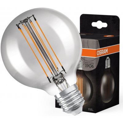 Osram G80 E27 11W = 42W 500 lm 1800K teplé kouřové vlákno stmívatelné Vintage 1906 – Hledejceny.cz