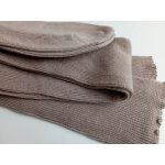 Bavlněné punčochy na podvazkový pás Ega hnědá – Zboží Mobilmania