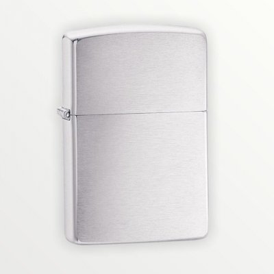 Zippo Originální benzínový Brushed Chrome 21006 – Zboží Mobilmania