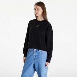 Tommy Jeans Essential Logo 2 Relaxed Fit Crewneck Black
