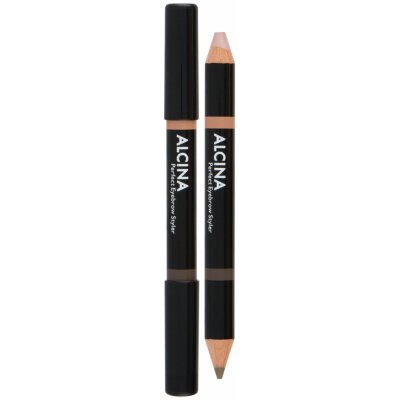 alcina - pudr na obočí - eyebrow powder - 020 greybrown – Heureka.cz