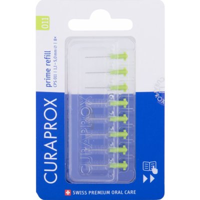 Curaprox Prime Refill CPS 1,1 - 5,0 mm mezizubní kartáčky 8 ks