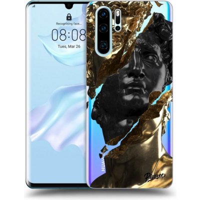 Pouzdro Picasee silikonové Huawei P30 Pro - Black Gold čiré – Zbozi.Blesk.cz