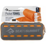 SEA TO SUMMIT Ručník POCKET XL 75x150 Oranžová – Hledejceny.cz