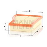 MANN-FILTER Vzduchový filtr C26017 – Hledejceny.cz