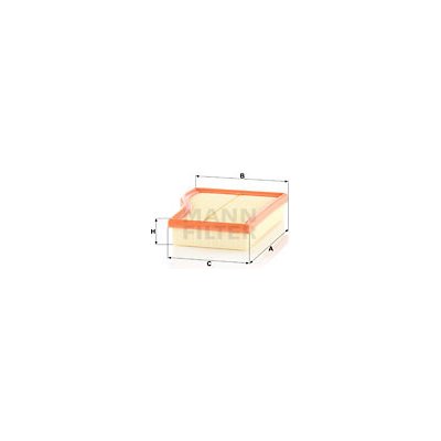 MANN-FILTER Vzduchový filtr C26017 – Hledejceny.cz