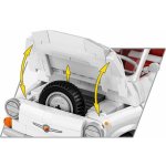 Cobi 24354 Fiat Abarth 595, 1:12, 1091 kostek – Zboží Dáma
