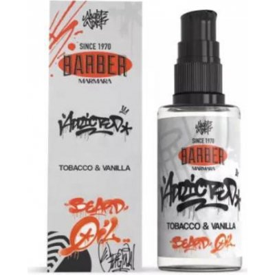 MARMARA BARBER Olej na vousy Tobacco & Vanilla 50 ml – Zboží Dáma