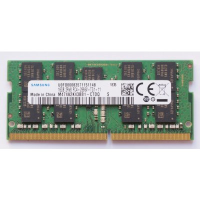 Samsung SODIMM 16GB 2666MHz ECC M474A2K43BB1-CTD – Zboží Mobilmania