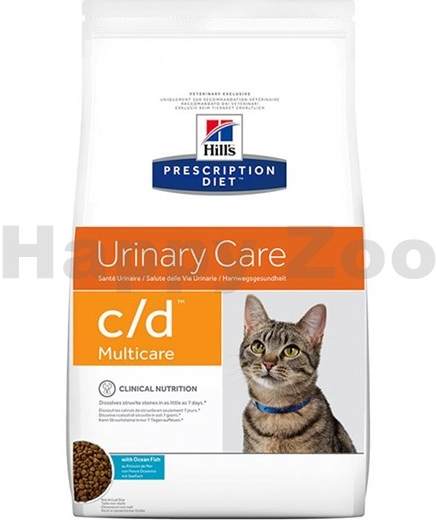 Hill\'s Feline C/D Urinary Stress Ocean Fish 8 kg