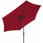 Linder Exclusiv Slunečník Knick 250 cm červený – Zboží Dáma