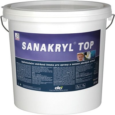 SANAKRYL TOP 25kg červenohnědá – Hledejceny.cz